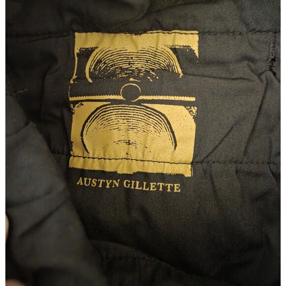 Former Brand Austyn Gillette Pants Mens 30 Black Denim Skate Logo Cropped Y2K - Picture 4 of 15